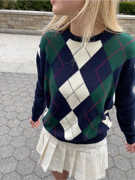 sweet girls vintage knitted argyle sweaters early autumn fashion ladies pullovers cute women chic sweater streetwear 220815, White;black
sweet girls vintage knitted argyle sweaters early autumn fashion ladies pullovers cute women chic sweater streetwear 220815, White;black