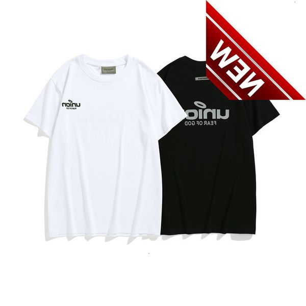 summer fog short sleeve t-shirt men's and women's fashion brand high street essentials round neck loose half joint name, White;black
summer fog short sleeve t-shirt men's and women's fashion brand high street essentials round neck loose half joint name, White;black