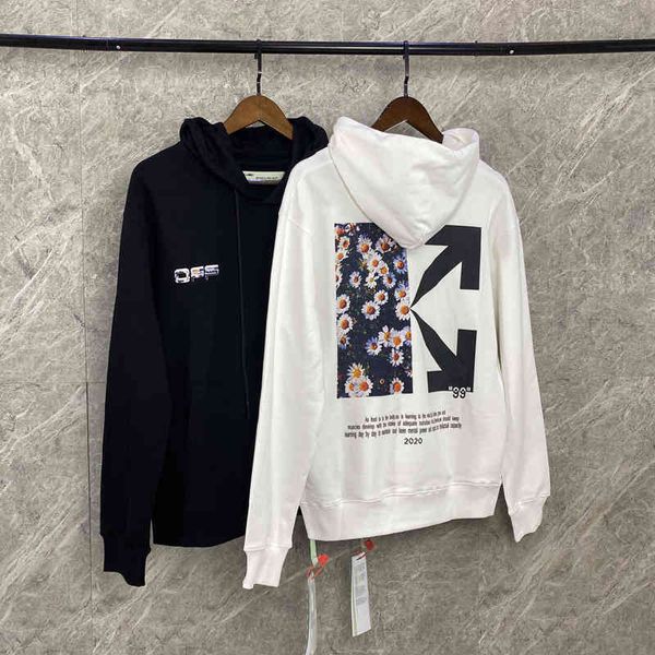 men's hoodies & sweatshirts chao brand ow off small daisy direct spray printing hooded men's and women's lovers' sweater, Black
men's hoodies & sweatshirts chao brand ow off small daisy direct spray printing hooded men's and women's lovers' sweater, Black