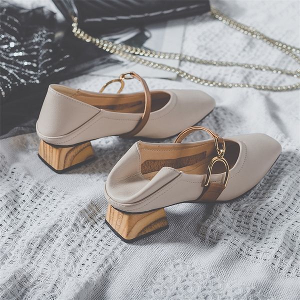 elegant pumps metal buckle loafers shallow mary jane comfortable slipon chunky heel women office shoes 220720, Black
elegant pumps metal buckle loafers shallow mary jane comfortable slipon chunky heel women office shoes 220720, Black