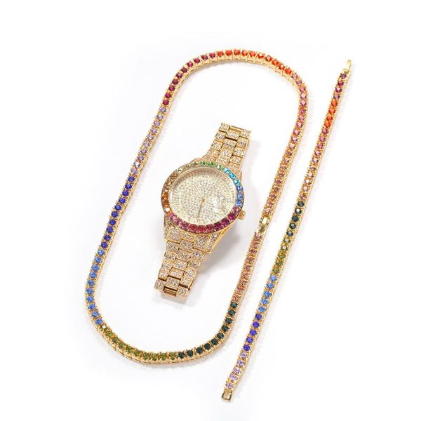 earrings & necklace hip hop men alloy color watch bracelet combo set out cuban jewerly crystal miami neckalce chain for, Silver
earrings & necklace hip hop men alloy color watch bracelet combo set out cuban jewerly crystal miami neckalce chain for, Silver