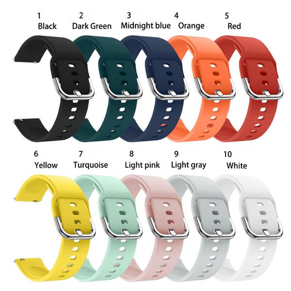 smart watch strap for samsung galaxy watch 3 active 2 silicone band 20mm 22mm unversal watchband gear s2 bracelet fitbit versa blaze huawei
smart watch strap for samsung galaxy watch 3 active 2 silicone band 20mm 22mm unversal watchband gear s2 bracelet fitbit versa blaze huawei