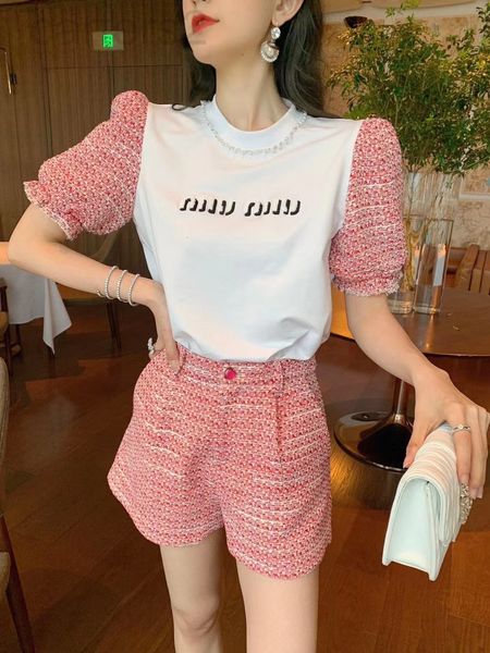 two piece dress designer 22 spring and summer new celebrities small fragrance tweed suit bubble sleeve + woven shorts super beautiful two-pi, White
two piece dress designer 22 spring and summer new celebrities small fragrance tweed suit bubble sleeve + woven shorts super beautiful two-pi, White