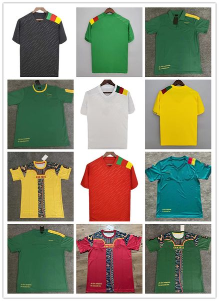 2022 cameroon nations team aboubakar mens soccer jerseys world 2023 cup choupo-moting bahoken bassogog ganago ekambi home away 3rd football, Black;yellow
2022 cameroon nations team aboubakar mens soccer jerseys world 2023 cup choupo-moting bahoken bassogog ganago ekambi home away 3rd football, Black;yellow