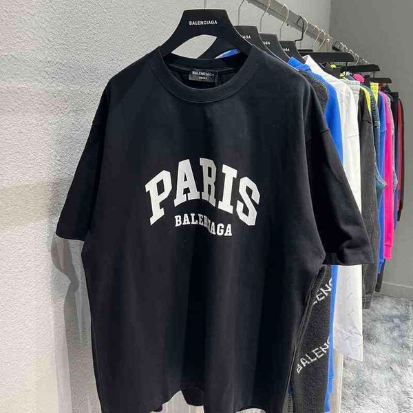 designer t shirt balencaga summer hoodies correct paris new alphabet printing casual loose cotton short sleeve t-shir, White;black
designer t shirt balencaga summer hoodies correct paris new alphabet printing casual loose cotton short sleeve t-shir, White;black
