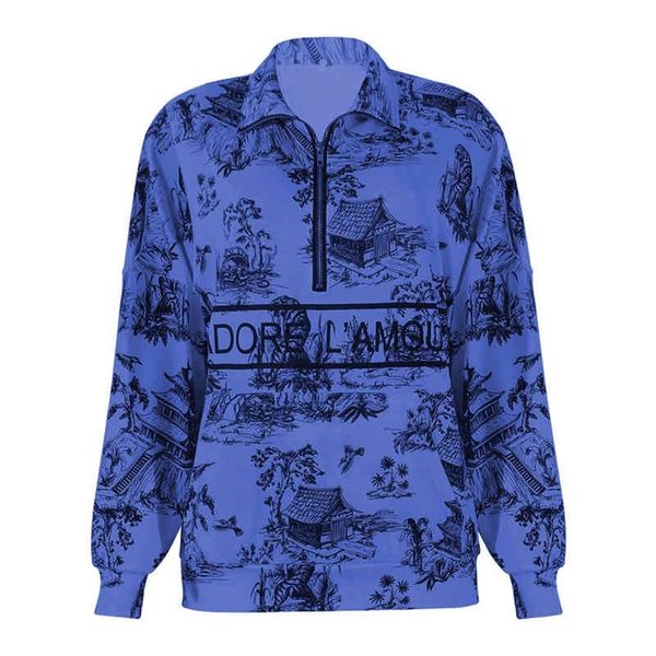 autumn and winter new printed pullover zipper sweater fashion long sleeve loose casual coat women 703 85% off factory clearance, Black
autumn and winter new printed pullover zipper sweater fashion long sleeve loose casual coat women 703 85% off factory clearance, Black