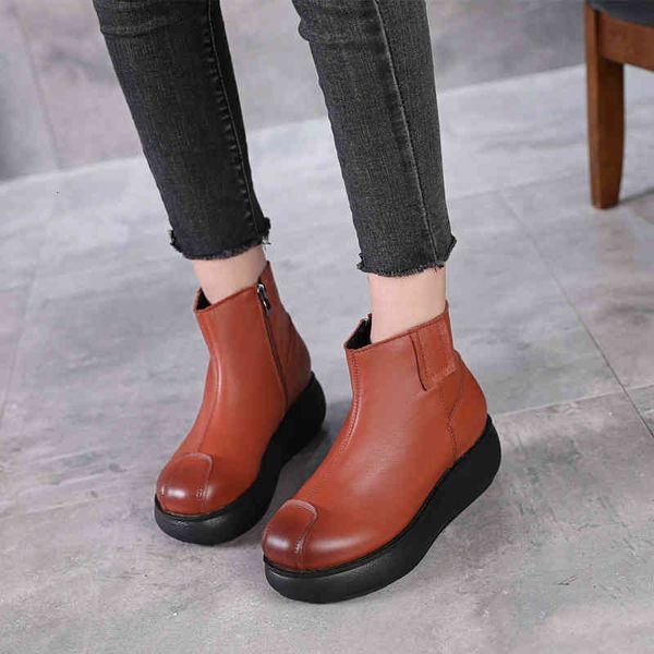 slippers national style women's shoes short boots cowhide autumn and winter plush thick bottom large mother's cotton a9lp, Black
slippers national style women's shoes short boots cowhide autumn and winter plush thick bottom large mother's cotton a9lp, Black