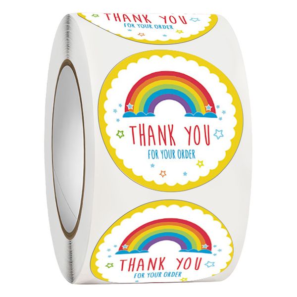 rainbow thank you stickers 1in self-adhesive round birthday stickers gift stickers for envelope seals, gift wrapping, party favor,weddings,
rainbow thank you stickers 1in self-adhesive round birthday stickers gift stickers for envelope seals, gift wrapping, party favor,weddings,