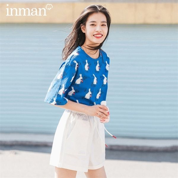 inman summer pure cotton cute funny printed vitality leisure short sleeve tshirt 210320, White
inman summer pure cotton cute funny printed vitality leisure short sleeve tshirt 210320, White
