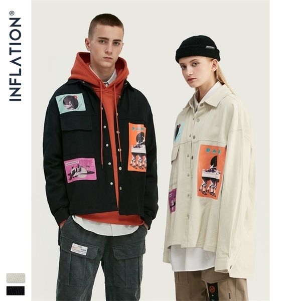 inflation design oversized fit graphic printing men shirt black white relaxed men casual shirt streetwear style 92154w, White;black
inflation design oversized fit graphic printing men shirt black white relaxed men casual shirt streetwear style 92154w, White;black