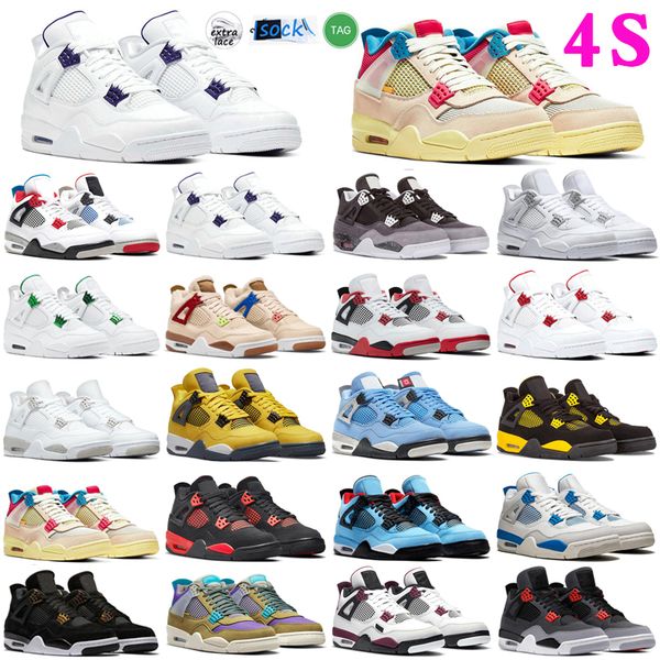 university blue 4 4s mens basketball shoes white oreo cool grey metallic purple black cat bred shimmer cactus jack infrared men women sneake
university blue 4 4s mens basketball shoes white oreo cool grey metallic purple black cat bred shimmer cactus jack infrared men women sneake