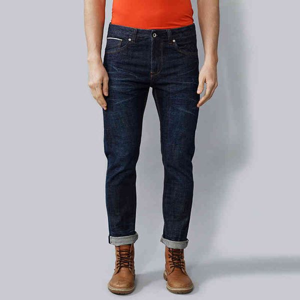 men's jeans primary color cat whisker washed ankle jeans men's spring slim fashion brand high-end narrow red ear tannin pants ol9z, Blue
men's jeans primary color cat whisker washed ankle jeans men's spring slim fashion brand high-end narrow red ear tannin pants ol9z, Blue