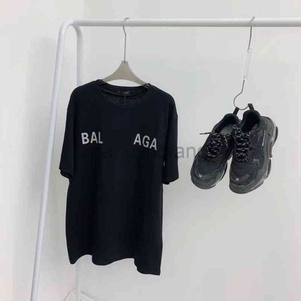 designer balanciagas t shirt vintage oversized luxe high end fashion brand new paris gilded letter women's round neck short loose coupl, White;black
designer balanciagas t shirt vintage oversized luxe high end fashion brand new paris gilded letter women's round neck short loose coupl, White;black