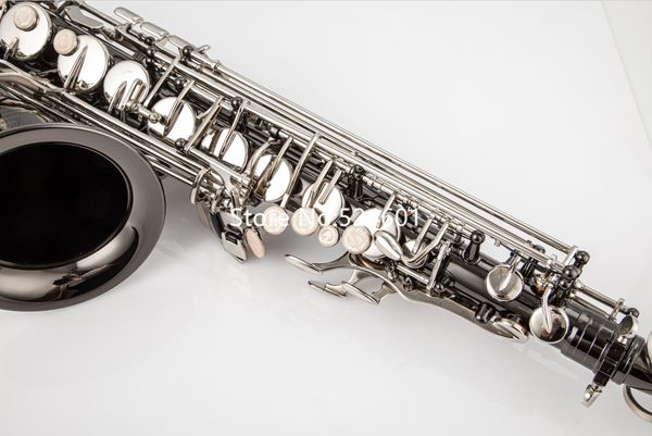 alto saxophone eb tune black nickel-plated body professional musical instrument with case accessories
alto saxophone eb tune black nickel-plated body professional musical instrument with case accessories