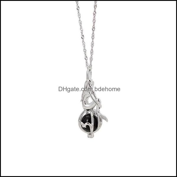 lockets necklaces pendants jewelry original sier s925 sterling pearl cage pendant female locket mermaid for diy empty bracket accessories, Silver
lockets necklaces pendants jewelry original sier s925 sterling pearl cage pendant female locket mermaid for diy empty bracket accessories, Silver
