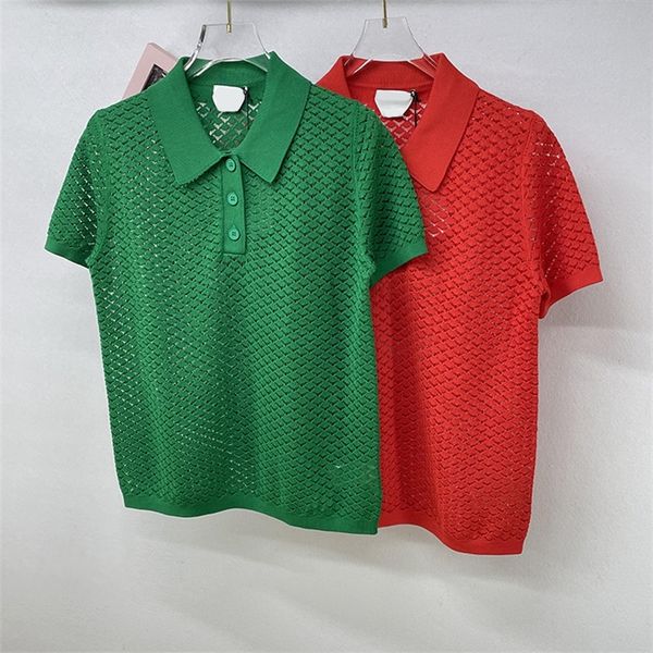 women's knits & tees summer 2022 solid color polo collar lapel short sleeve hollowed out sports casual women's wear hn1g, White
women's knits & tees summer 2022 solid color polo collar lapel short sleeve hollowed out sports casual women's wear hn1g, White