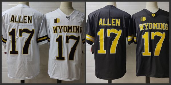 ncaa men's wyoming cowboy football jersey 17 josh allen stitched jerseys, Black
ncaa men's wyoming cowboy football jersey 17 josh allen stitched jerseys, Black