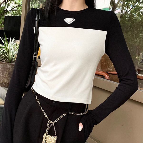 luxury women patchwork t shirts retro triangle badge pattern t-shirt brand p 2 colors soft touch tees girls tshirt o928, White
luxury women patchwork t shirts retro triangle badge pattern t-shirt brand p 2 colors soft touch tees girls tshirt o928, White