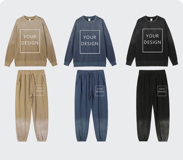 your own design brand /picture custom cotton tracksuit men sweatpants diy sport hoodies sweatshirt men sets 220615, Gray
your own design brand /picture custom cotton tracksuit men sweatpants diy sport hoodies sweatshirt men sets 220615, Gray