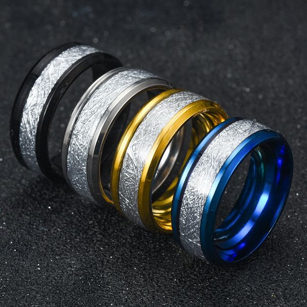6/8mm men's stainless steel dragon ring inlay red green black carbon fiber ring wedding band jewelry size 6-13 gift, Silver 
6/8mm men's stainless steel dragon ring inlay red green black carbon fiber ring wedding band jewelry size 6-13 gift, Silver
