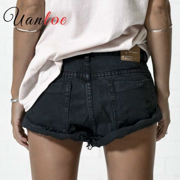 vintage ripped hole fringe blue denim short casual pocket jeans shorts summer girl short y200822, White;black
vintage ripped hole fringe blue denim short casual pocket jeans shorts summer girl short y200822, White;black