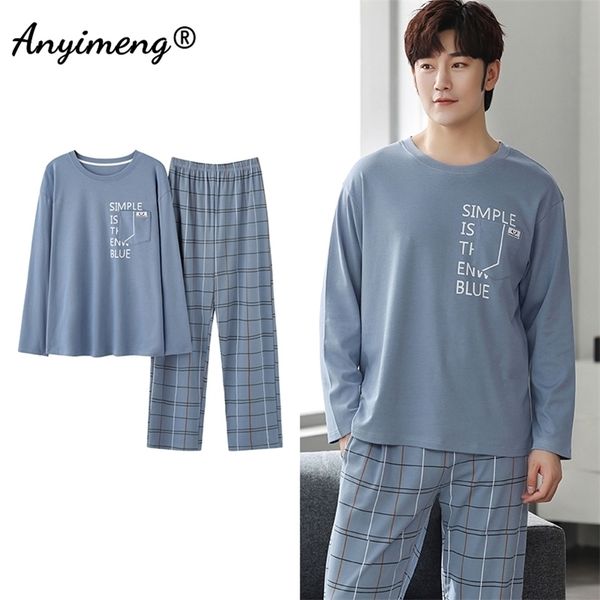 korean minimalist style man pajamas set long sleeve loungewear cotton sleepwear for boy leisure mens pijamas fashion homesuits 220720, Black;brown
korean minimalist style man pajamas set long sleeve loungewear cotton sleepwear for boy leisure mens pijamas fashion homesuits 220720, Black;brown