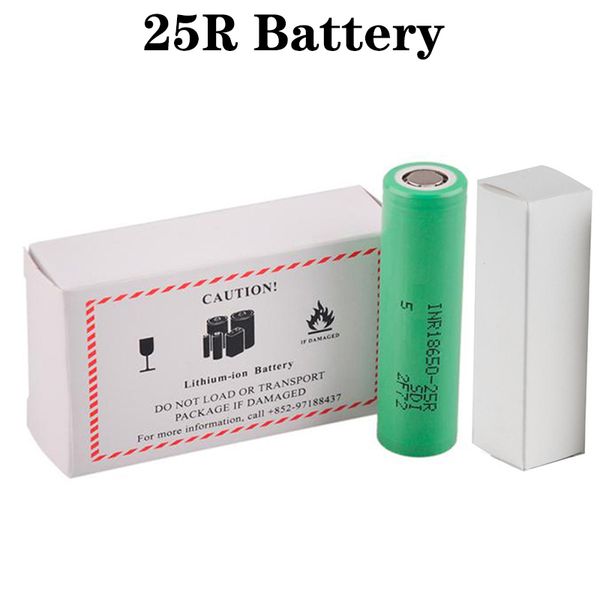 100% quality 18650 battery 25r 2500mah 20a 3.7v green box drain rechargeable lithium batteries for samsung vs vtc6 30q hg2 ncr18650b
100% quality 18650 battery 25r 2500mah 20a 3.7v green box drain rechargeable lithium batteries for samsung vs vtc6 30q hg2 ncr18650b