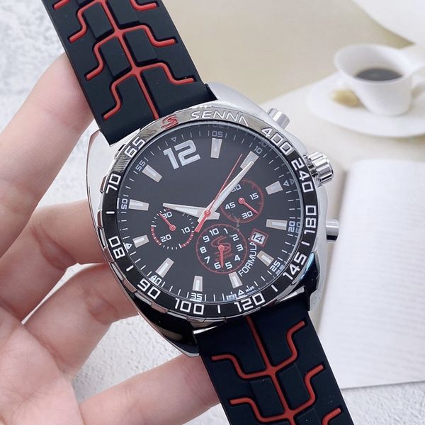2022 new luxury mens watches all dials working quartz watch brand chronograph clock rubber belt fashion montre six needle work model one, Slivery;brown
2022 new luxury mens watches all dials working quartz watch brand chronograph clock rubber belt fashion montre six needle work model one, Slivery;brown