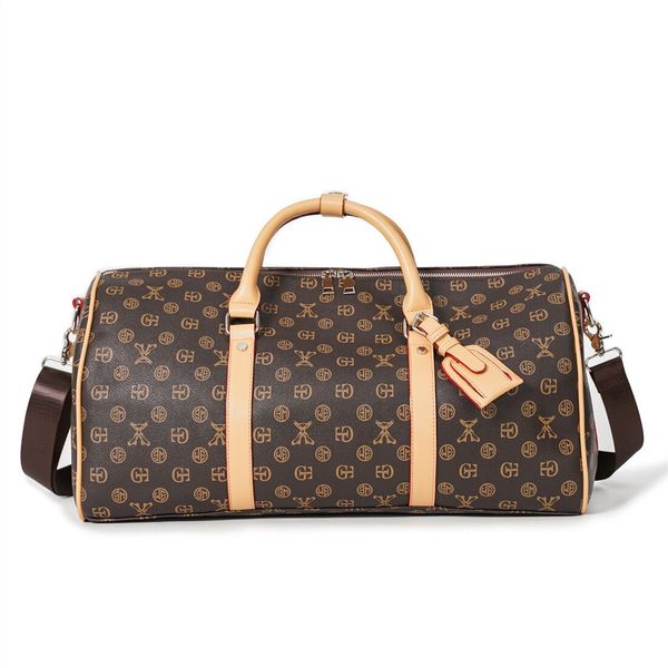 2022 luxury fashion men women travel duffle bags brand designer luggage handbags with lock large capacity sport bag size54cm
2022 luxury fashion men women travel duffle bags brand designer luggage handbags with lock large capacity sport bag size54cm
