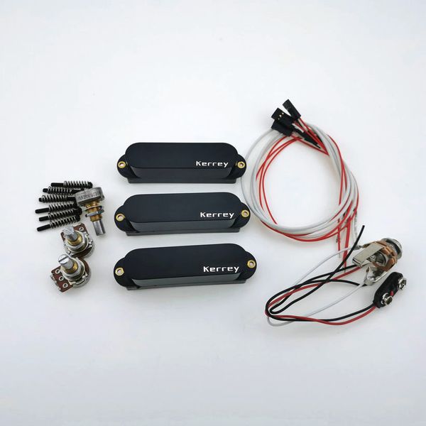 active single coil guitar kerrey-pickups battery powered 9v with potentiometer accessories
active single coil guitar kerrey-pickups battery powered 9v with potentiometer accessories