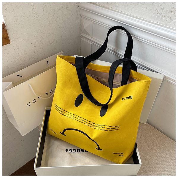 designer bags canvas women's large capacity shoulder 2022 new fashion expression smiling face portable shopping tote
designer bags canvas women's large capacity shoulder 2022 new fashion expression smiling face portable shopping tote