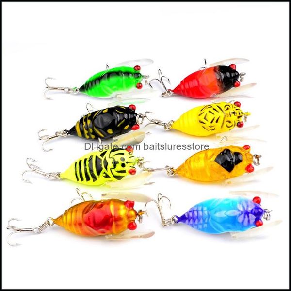 40pcs cicada lure fishing lures liftlike insect bait tackle crankbait 4cm 6g drop delivery 2021 baits sports outdoors hiqcp
40pcs cicada lure fishing lures liftlike insect bait tackle crankbait 4cm 6g drop delivery 2021 baits sports outdoors hiqcp