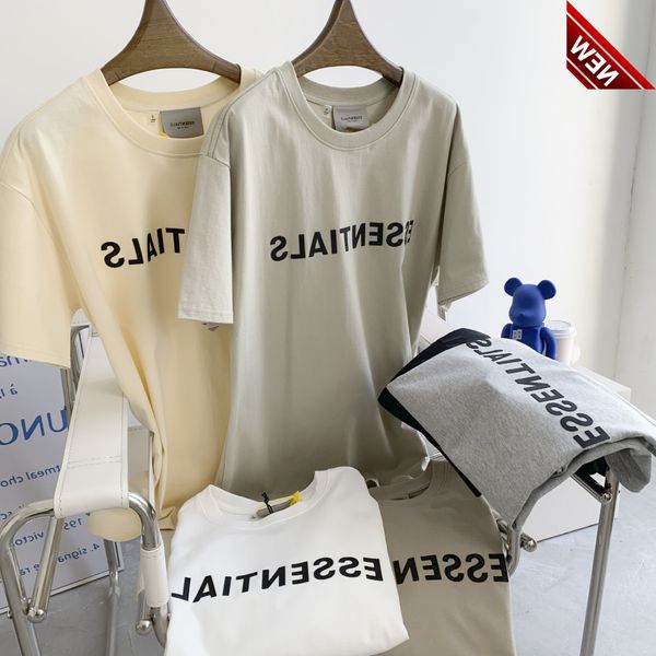 50% off discount ess short sleeve silicone lettered on the chest chaopai high street loose casual men's and women's same round nec, White;black
50% off discount ess short sleeve silicone lettered on the chest chaopai high street loose casual men's and women's same round nec, White;black