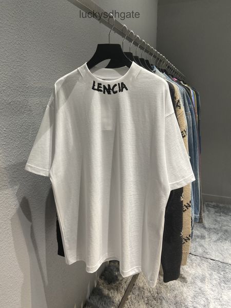 2022 brand classic paris bb t shirt spring summer high version b family thread letter printing pullover loose new pure cotton men's wom, White
2022 brand classic paris bb t shirt spring summer high version b family thread letter printing pullover loose new pure cotton men's wom, White