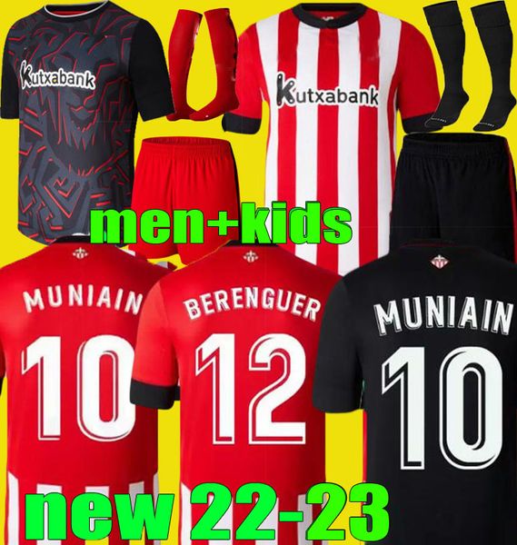 22 23 home away soccer jerseys athletic bilbao williams muniain berenguer sancet i.lekue i.martinz raul garcia 2022 2023 men kids kit set fo, Black;yellow
22 23 home away soccer jerseys athletic bilbao williams muniain berenguer sancet i.lekue i.martinz raul garcia 2022 2023 men kids kit set fo, Black;yellow