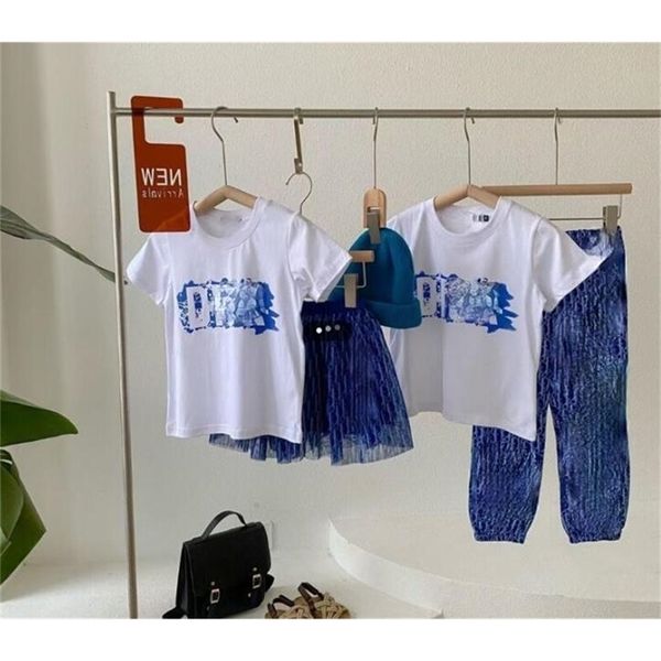 retail baby girls summer fashion sets skirts 2pcs kids girls clothes set 220507, White
retail baby girls summer fashion sets skirts 2pcs kids girls clothes set 220507, White