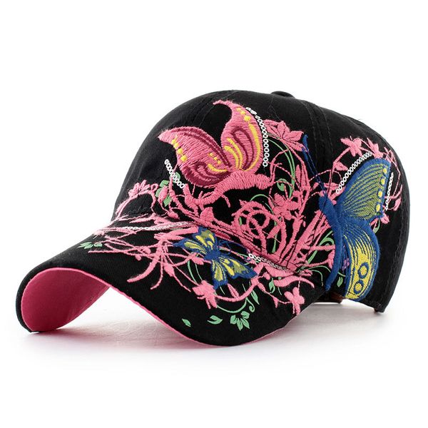 spring summer embroidery flower baseball cap fashion butterfly floral women hat casual outdoor visor snapback caps sun hats, Blue;gray
spring summer embroidery flower baseball cap fashion butterfly floral women hat casual outdoor visor snapback caps sun hats, Blue;gray