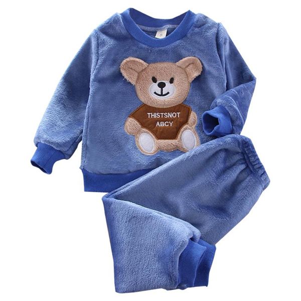 clothing sets baby clothes autumn and winter flannel pajamas children's home service suits boys girls cartoon bear cute two-piece, White
clothing sets baby clothes autumn and winter flannel pajamas children's home service suits boys girls cartoon bear cute two-piece, White