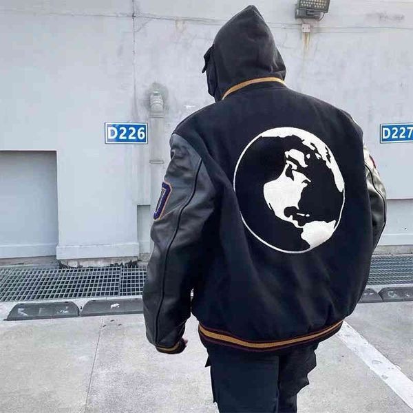 designer men's jackets tide brand stuy classic black 8 embroidered baseball jacket ins selling american hip hop cardigan cashmere
designer men's jackets tide brand stuy classic black 8 embroidered baseball jacket ins selling american hip hop cardigan cashmere