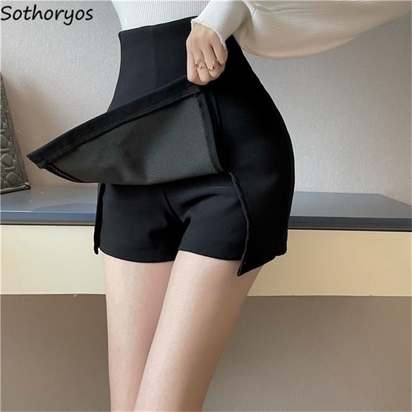 women black shorts office lady split slender high waist temperament korean all match hip short summer fashion streetwear s 4xl 220622, White;black
women black shorts office lady split slender high waist temperament korean all match hip short summer fashion streetwear s 4xl 220622, White;black