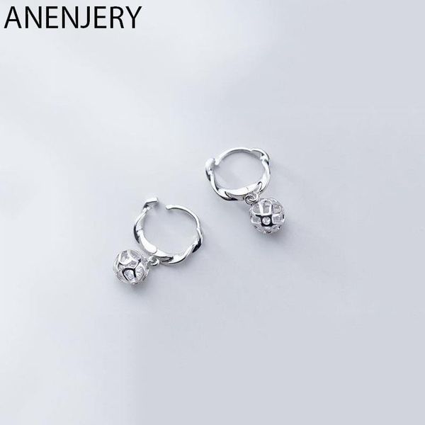 anenjery silver color twist hollow ball hoop earrings fashion sparkling cubic zircon ear jewelry for women wholesale s e1098 220716, Golden;silver
anenjery silver color twist hollow ball hoop earrings fashion sparkling cubic zircon ear jewelry for women wholesale s e1098 220716, Golden;silver