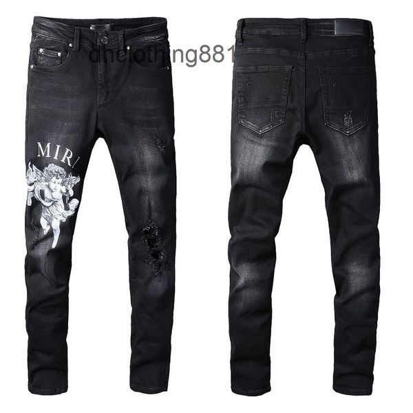 designer men jeans amirs pants trend amirs street trendy angel pattern black hole elastic tight legged jeans #817, Blue
designer men jeans amirs pants trend amirs street trendy angel pattern black hole elastic tight legged jeans #817, Blue