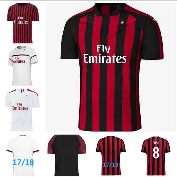 retro 17 18 19 20 milan soccer jerseys ac 2017 2018 2019 2020 higuain calhanoglu suso home away 3rd football shirt andre silva rodriguez loc, Black;yellow
retro 17 18 19 20 milan soccer jerseys ac 2017 2018 2019 2020 higuain calhanoglu suso home away 3rd football shirt andre silva rodriguez loc, Black;yellow