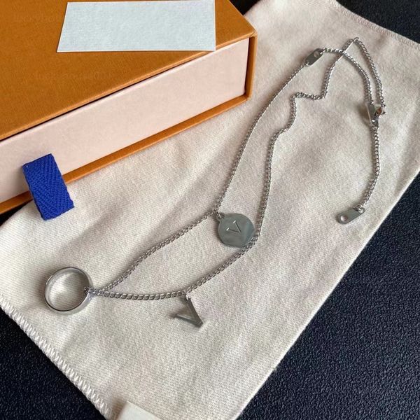 luxury never fade neutral pendant necklace stainless steel letter necklaces adjustable pendants necklace wedding jewelry accessories party v, Silver
luxury never fade neutral pendant necklace stainless steel letter necklaces adjustable pendants necklace wedding jewelry accessories party v, Silver