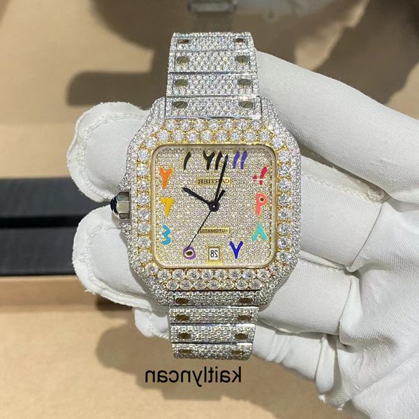 icedout watch hiphop rapper 2022 natural moissanit watch movement full ice starry kk watch 45878, Slivery;brown
icedout watch hiphop rapper 2022 natural moissanit watch movement full ice starry kk watch 45878, Slivery;brown