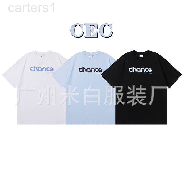 men's t-shirts designer korea chao brand cec classic round neck letter printing short sleeve loose casual macarone men's and women, White;black
men's t-shirts designer korea chao brand cec classic round neck letter printing short sleeve loose casual macarone men's and women, White;black
