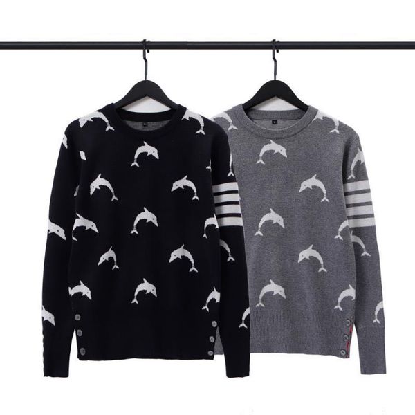 wholesale men's sweater shark pattern four bars trendy brand slim fit knitting crew neck keep warm long sleeves animal picture -3xl, White;black
wholesale men's sweater shark pattern four bars trendy brand slim fit knitting crew neck keep warm long sleeves animal picture -3xl, White;black
