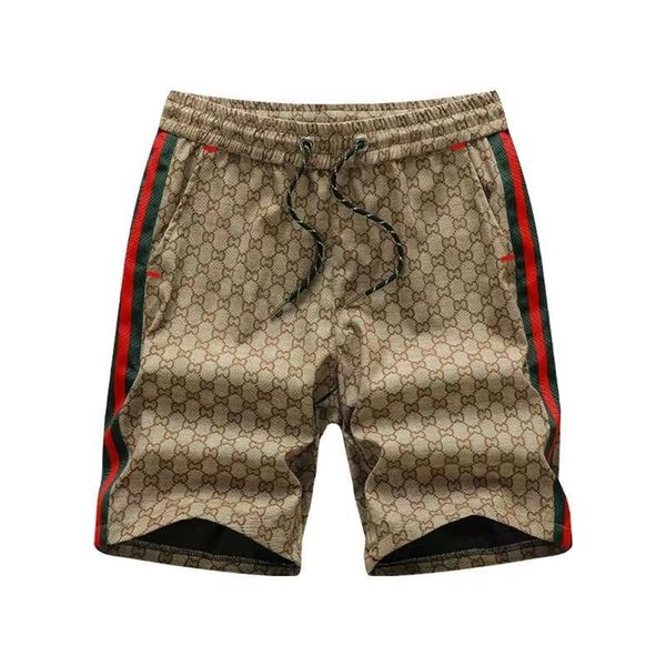 casual shorts summer mens retro drawstring bermuda fashion surf beach running 220526, White;black