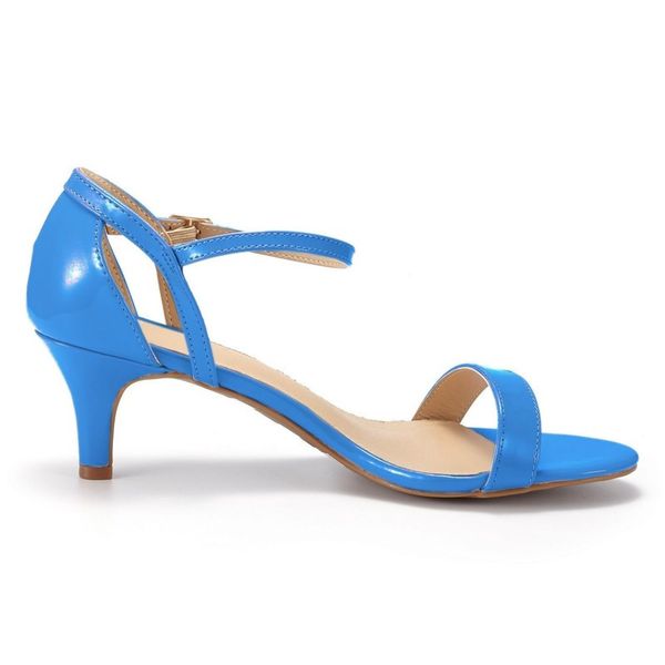 multi colour patent summer party low high heels sandal women pumps shoes wedding sandals 220721, Black
multi colour patent summer party low high heels sandal women pumps shoes wedding sandals 220721, Black