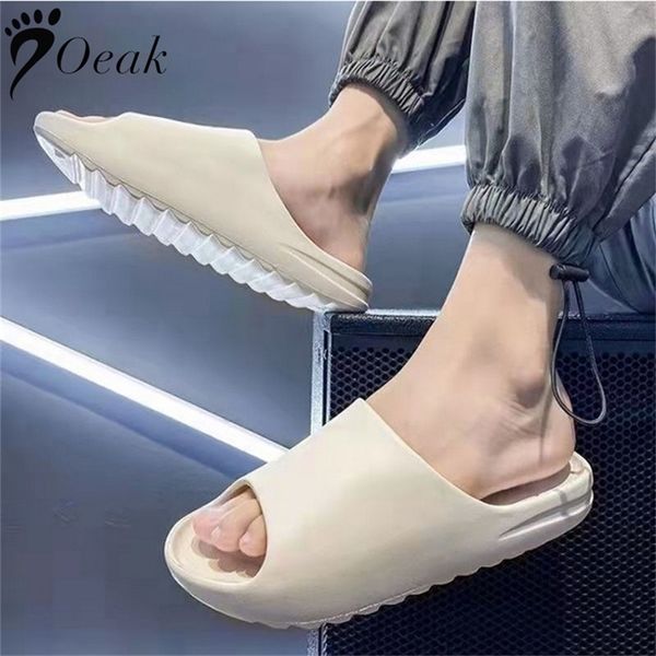 men women summer beach slippers luxury outdoor indoor soft flip flops male thick serrated sole antislip shoes 220615, Black
men women summer beach slippers luxury outdoor indoor soft flip flops male thick serrated sole antislip shoes 220615, Black